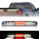 Chevy Silverado/GMC Sierra GMT800 Dual Row LED Black Housing 3rd Brake Light