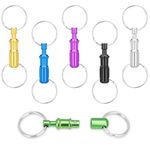 EEEKit Quick Release Keychain, Detachable Pull Apart Key Chain Key Ring, 6PCS