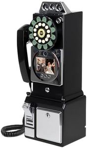 WORVABE Video Audio Guest Book Wedding Phone, Audio Phone Guestbook Leave a Message Phone for Bridal Shower Birthday Party Baby Shower Anniversary Engagement