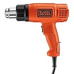 BLACK+DECKER 230V Heat Gun for Paint Stripping, Heat and Airflow Setting 460 – 600 Degrees, KX1650-GB