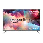 Amazon Fire TV 55" Omni QLED Series 4K UHD smart TV, Dolby Vision IQ, Local Dimming, Fire TV Ambient Experience, hands-free with Alexa