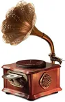 Wooden Phonograph Gramophone Turnta