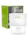 Oraimo Humidifiers, Top Fill Humidifier for Bedroom, 26dB Quiet, Easy to Clean, 2.5L Air Humidifier for baby & Essential Oil Diffuser with Nightlight, BPA-Free, Humidifier for indoor Home (White)