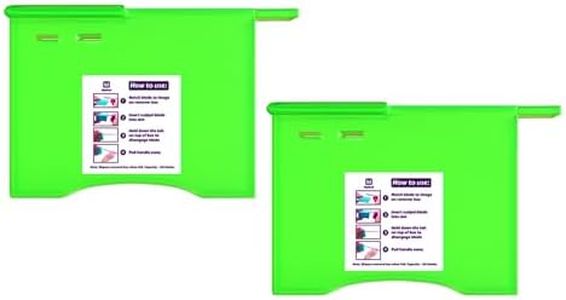 MyMed Scalpel Blade Remover Pack of 2 - Safe, Easy-to-Use, Compact, and Efficient Blade Disposal - for Dermaplaning Razor Blade Remover Box Dermaplane Blade Remover Box Use for Safe Experience