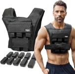 Weighted Vest for Men & Women 10KG, Perfect for Running, Weight Training & Gaining Muscle - Diablo Fitness