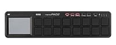 Korg - nanoPAD2 - Slimline USB MIDI 16-Pad Controller - Black