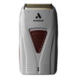 Andis - TS-1, Pro-Foil Lithium-Ion Cord/Cordless Foil Shaver with Super soft Titanium Cutters - For Close, Smooth Shaving - Dual Voltage, Waterproof Shaving Machine with Charger – Grey(Pack of 1)