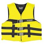 Airhead Youth's General All Purpose Life Jacket, US Coast Guard Approved, Perfect for Boating and Personal Watercraft Use, Yellow