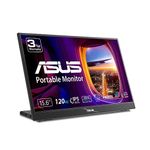 ASUS ZenScreen 16” 16:10 Portable Monitor (MB16QHG) - WQXGA (2560 x 1600), IPS, 120Hz, 100% DCI-P3, Eye Care, L-Shaped Kickstand, Tripod Mountable, USB-C, HDMI, DisplayHDR™ 400, 3-Year Warranty