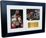 Kitbags & Lockers Mike Tyson 12x8 A4 Autographed Signed Photo Photograph Picture Frame Boxing Gift Poster Gold