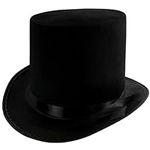 Funny Party Hats Black Top Hat - Vi