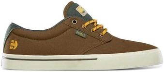 Etnies Jameson 2 Eco, Men's Skateboarding Shoes, Brown/Green, 10.5