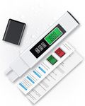 Pawfly 3 in 1 TDS Meter Digital Water Tester, TDS EC and Temperature (℃/℉) Meter, Fast Accurate Digital Water Tester