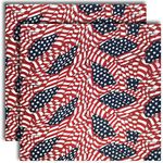 grinderPUNCH 2 Pack US American Flag Bandana USA Ribbon