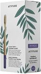 ATTITUDE Bamboo Toothbrushes, Purpl