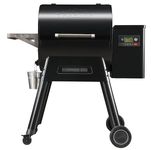 Traeger Grills Ironwood 650 Electric Wood Pellet Grill and Smoker, Black, 650 Square Inches Cook Area, 500 Degree Max Temperature, Meat Probe, 6 in 1 BBQ Grill with WiFi and app connectivity