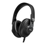 AKG K361 Studio Headphones, Over-Ear Closed-Back Design for Professional Performance, Lightweight and Foldable with 3 position hinges, Premium Isolating Earpads, Reinforced for AKG Durability