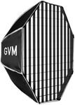 GVM Lighting Soft Boxes Bowens Mount with Honeycomb Grid, Speedlight Umbrella Softbox Foldable with Carrying Bag for Studio Photography Speedlite Flash