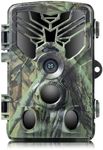 Trail Camera 36MP 4K HD Video Game Camera with Clear 82ft No Glow Infrared Night Vision, 0.2s Trigger Speed, 82ft Motion Detection, Waterproof Cam for Wildlife Deer Game Trail