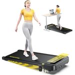 Toputure Walking Pad Treadmill for Home, 9% Incline Under Desk Treadmill, 2.5HP Walking Running Machine with Magnetic Remote & Bluetooth App Control, 100x40cm Belt, LED Display,12 Sports Modes