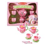 Melissa & Doug Bella Butterfly Pretend Play Tea Set (Pretend Play, Food-Safe Material, BPA-Free, Durable Construction, Great Gift for Girls and Boys - Best for 3, 4, and 5 Year Olds)