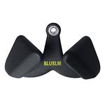 LAT Pull Down Bar for Cable Machine, LAT Pulldown Attachments T Bar V Bar Cable Attachment, Back Tricep Bar Strength Training Handle (BL02)