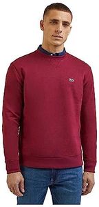 Lee Plain Crew SWS Sudadera, Puerto, M para Hombre