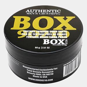Texture Threads Fiber Paste – Extreme Hair Texturizer for Men, Strong Hold, Sculpting, Defining, Molding, Piecing & Spiking, Adds Structure & Texture, 80g, by BOX90210