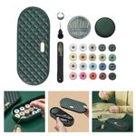 Shubh Empire Small Sewing Kit for Home Use Tailoring,Travel|Needle & Tread Box for Quilting,Stitching,Embroidery with Measurement Tape,Thimble, Sewing Thread, Scissors Tools Suitable for Travel