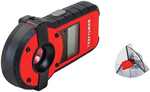 CRAFTSMAN Laser Level and Stud Sensor, 20-Foot Visbility Range (CMHT77636), Red