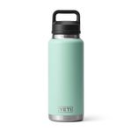 YETI Rambler 36 oz Bottle, Vacuum Insulated, Stainless Steel with Chug Cap, Seafoam