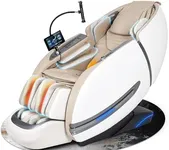 Notired Massage Chair Full Body, 2025 Zero Gravity SL-Track Shiatsu Massage Recliner Chairs with 12 Auto Modes, Foot Rollers, Waist & Calf Heating, Thai Yoga Stretch, AI Control & Body Scan, Beige