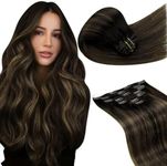 LaaVoo Clip in Hair Extensions Real