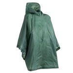 totes Unisex Rain Poncho, lightweight, reusable, and packable on the go rain protection, Hunter, One Size