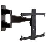 Sanus Premium Full Motion TV Wall Mount for 32" - 55" TVs - Stainless Steel Finish with FluidMotion Design for Smooth Extension, Tilt,