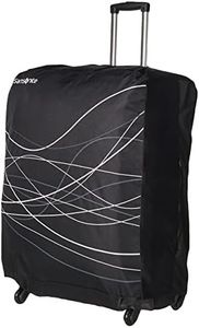 Samsonite Printed Luggage Cover, Black, Large