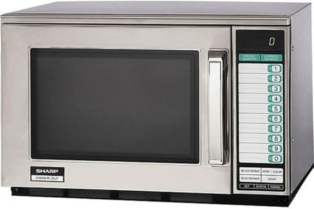 Sharp R-25JTF Microwave, Silver