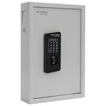 Rottner Keytronic 48 Key Safe Steel Electronic Lock Emergency Opening Possible 48 Key Tags Free Adjustable Hook Rail Included Mounting Material