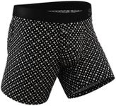 Shinesty paradICE Hammock Support Underwear Pouch | Mens Boxer Briefs Cooling | Breathable Quick Dry | US 3X Diamond Black