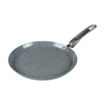 Salter BW13656GEU7 25cm Pancake Pan – Marblestone Non-Stick Frying Pan, PFOA-Free, Easy Clean, Soft Touch Handle, Pancake, Crepe Pan, Forged Aluminium, Induction Safe, for Omelette, Chapati, Roti