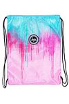 hype PASTEL DRIPS DRAWSTRING BAG (Multi, One Size)