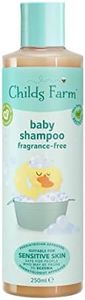 Childs Farm Baby Shampoo Unfragranced Gently Cleanses Hair and Scalp Suitable for Newborns with Dry, Sensitive and Eczema-prone Skin and Scalp, 250 ml
