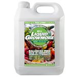Elixir Gardens Liquid Growmore Concentrate | N.P.K 11-11-11 | 1-10 Litre Bottles Available | Vegetable, Fruit & Flower Food/Plant Fertiliser | 2.5 L Bottle - Makes up to 2500L