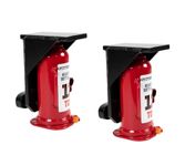 Mytee Products 2 Pack Shipping Container Jack Lug, Jack Leveling Attachment - Storage Container Leveler Booster - Used to Level Shipping Container with Ground