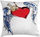 Ambesonne Tattoo Decor Throw Pillow