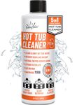 BubbyShine, 5in1 Weekly Hot Tub Cleaner - Spa Clarifier, Natural Enzyme, Conditioner, Scum Absorber, Inflatable Tub Chemicals Starter Kit, Spa Chemicals Cleaner (16 Weeks)