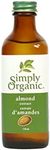 Simply Organic Almond Extract, Certified Organic - 118mL Glass Bottle