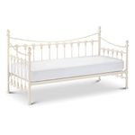 Julian Bowen Versailles Daybed, Stone White, Single