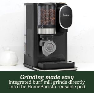 Cuisinart One Cup Grind & Brew Coffee Machine – Bean to Cup, Black