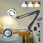 10X Lighted Magnifying Glass Lamp w